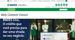 Desktop Screenshot of bndes.gov.br